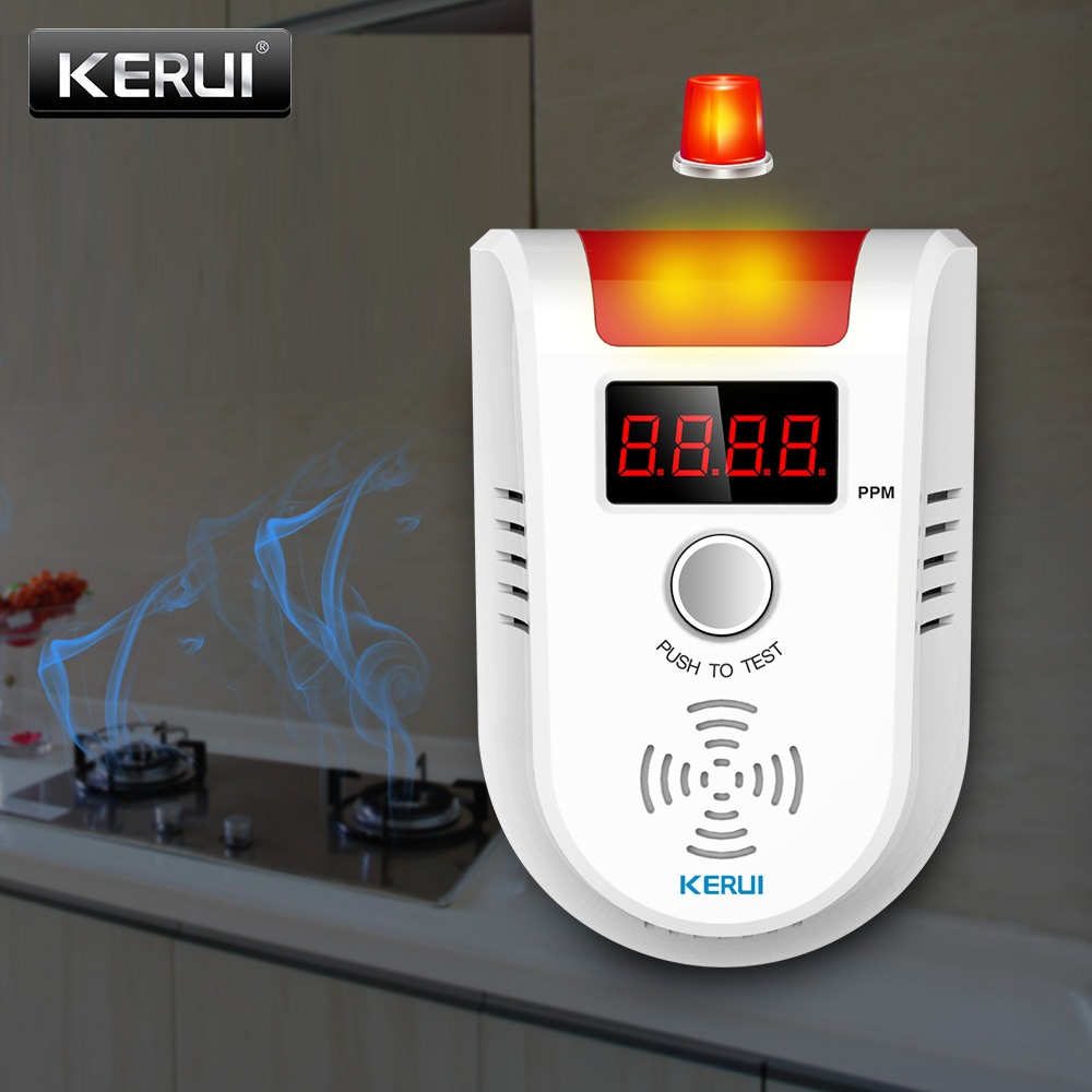 Smart Home Security System - KERUI GD13 détecteur de gaz gpl