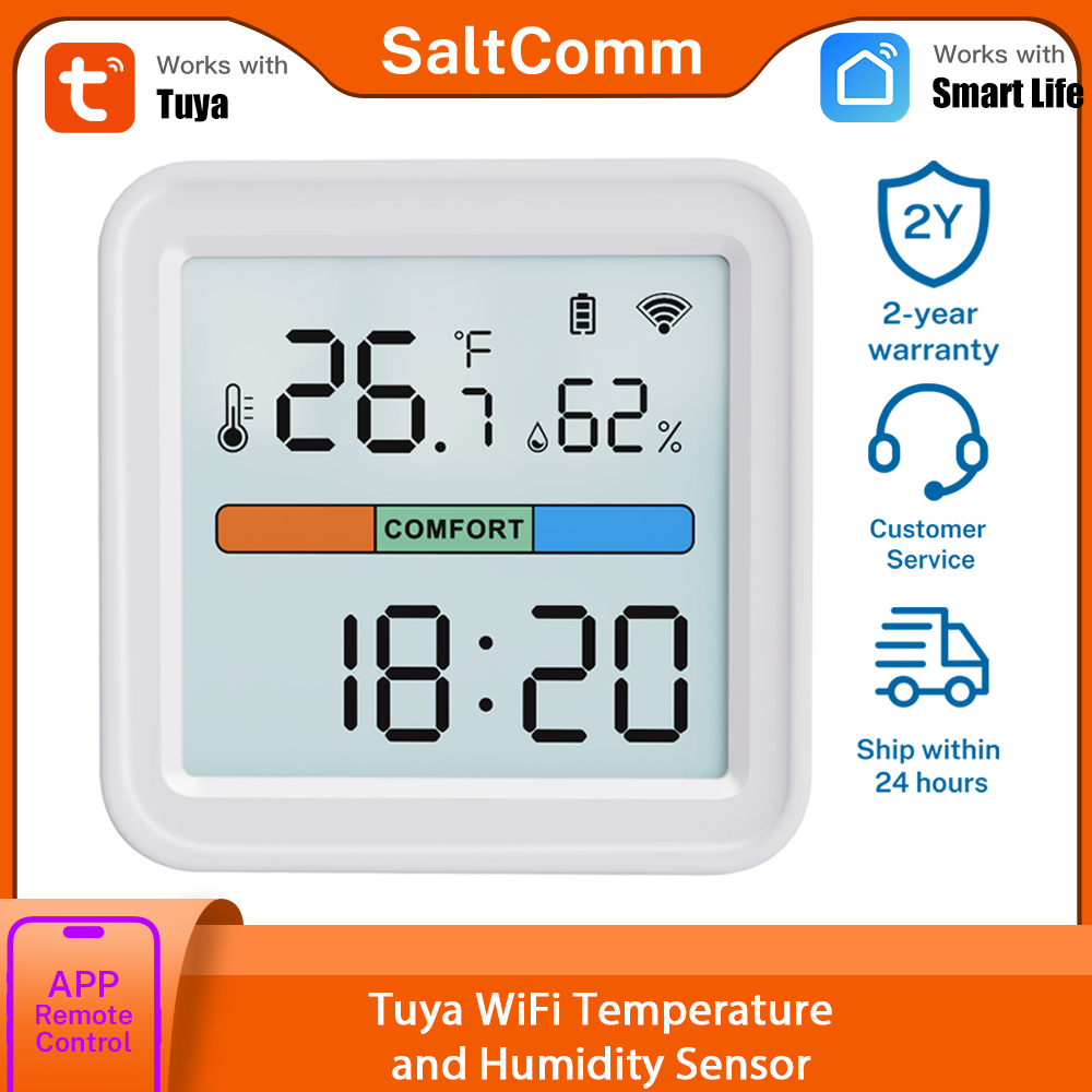 Smart Home Google Assistant - Tuya – capteur de température et