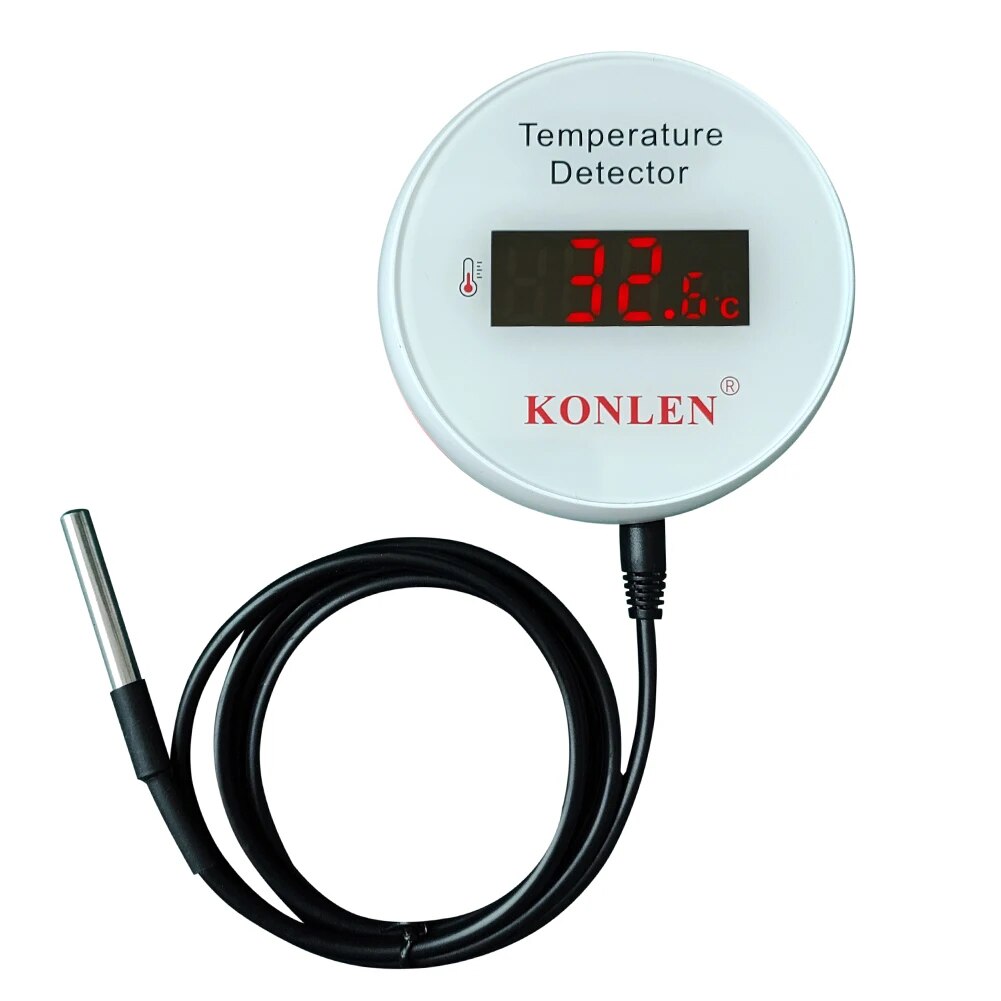 Smart Home Thermostat - KONLEN-Capteur de température Wifi Tuya, fil