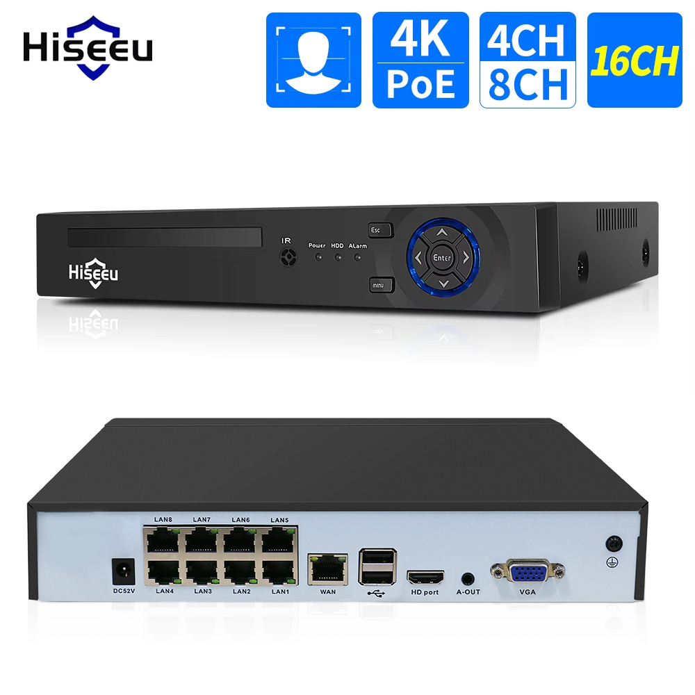 Security Ip Camera - Hiseeu – Kit de système de