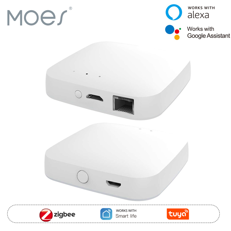 Smart Home Dashboard - MOES Tuya ZigBee3.0 Hub intelligent, pont