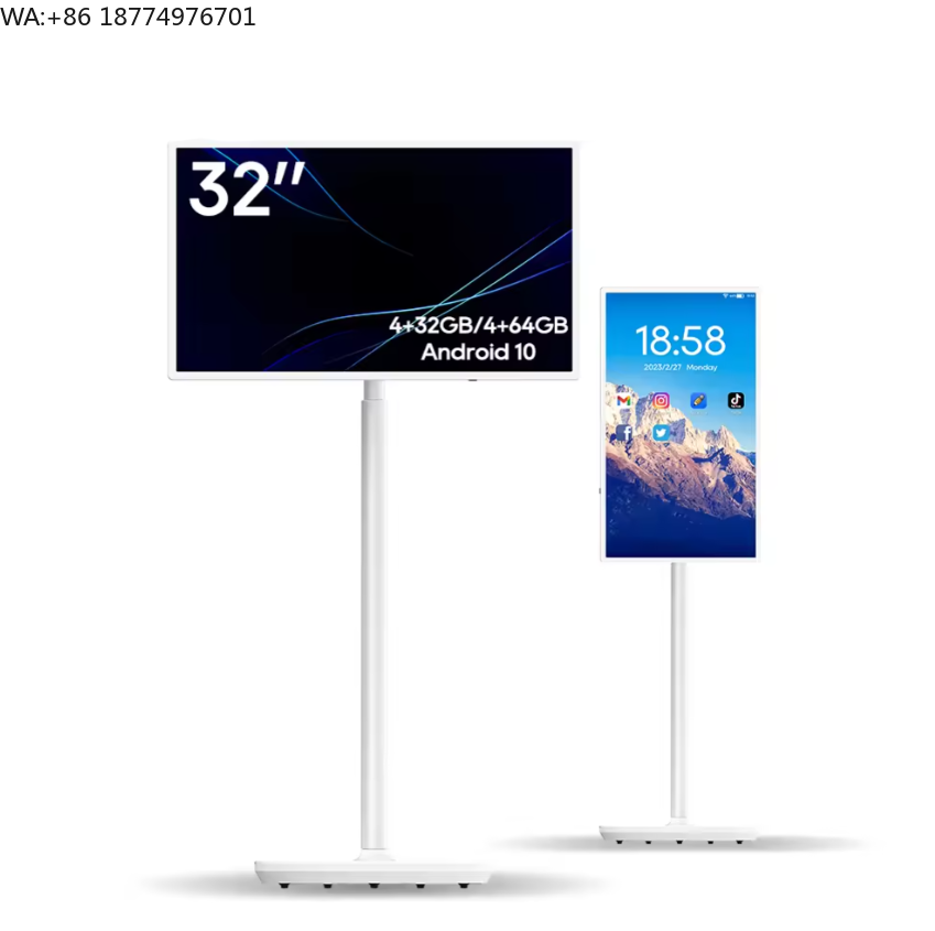 Smart Home Monitor - Téléviseur intelligent 21,5 pouces 120 Hz,