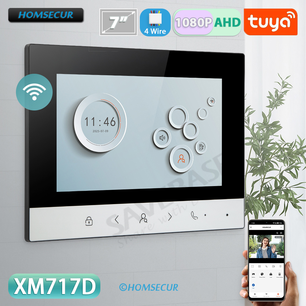 Smart Home Dashboard - Moniteur intérieur intelligent Tuya WIFI avec