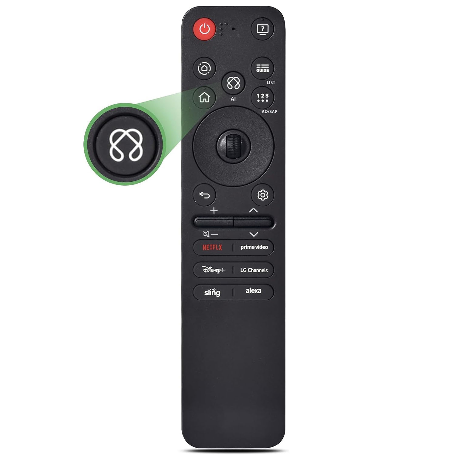 Smart Home Lg - Télécommande de remplacement Magic Control pour