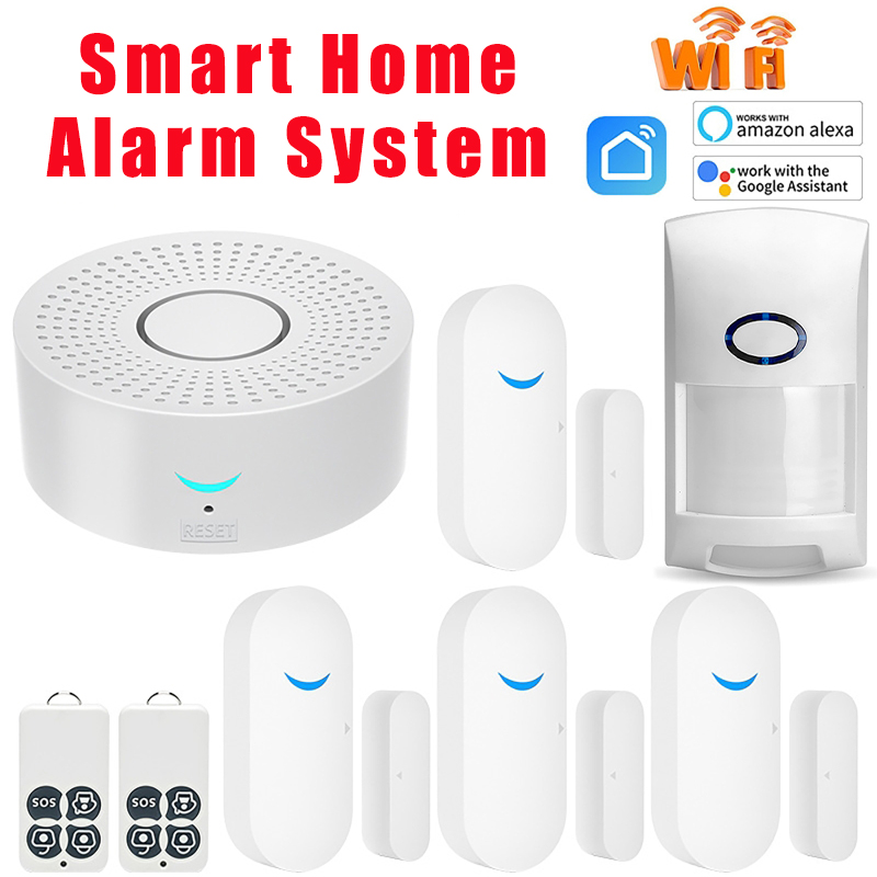 Smart Home Security System - Capteur de porte intelligent Tuya WiFi