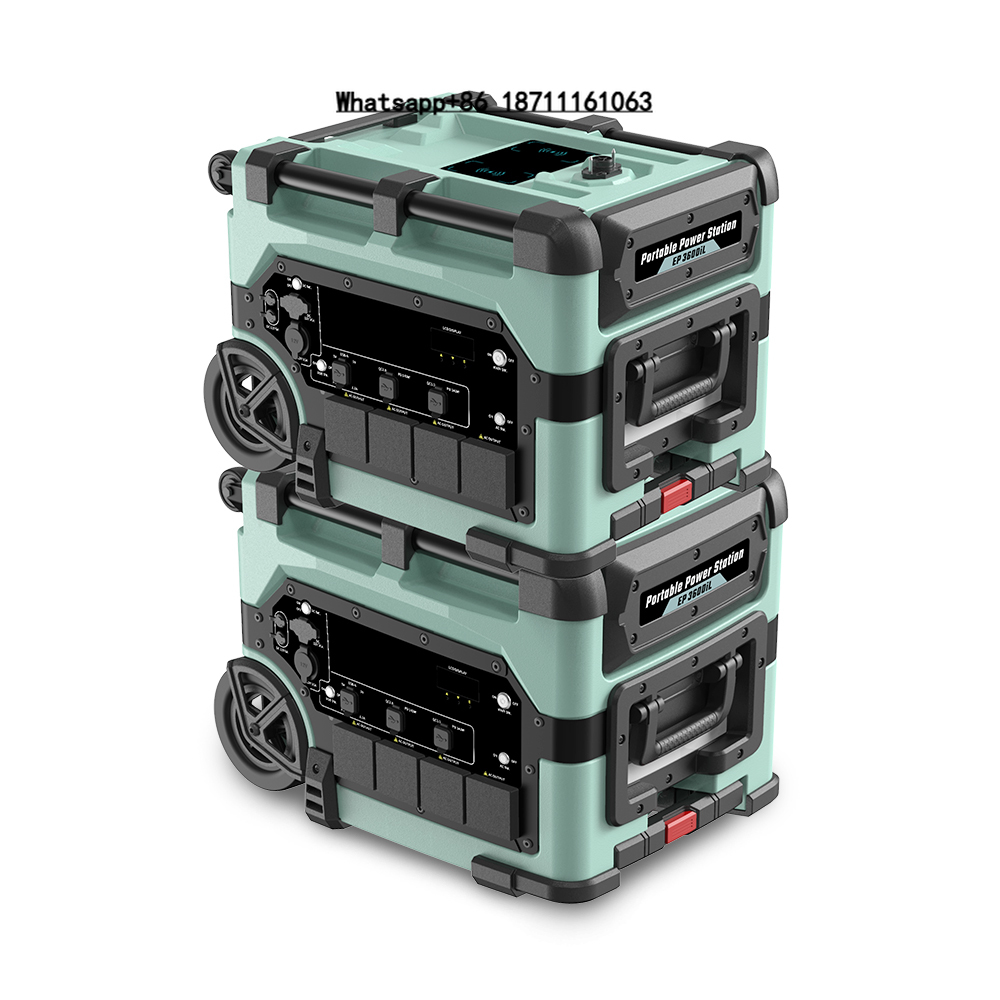 Smart Home In Us - Centrale Électrique Portable 7680Wh avec Système