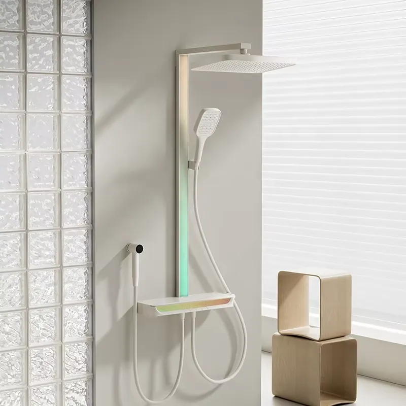 Smart Home In Us - Ensemble de douche numérique en laiton