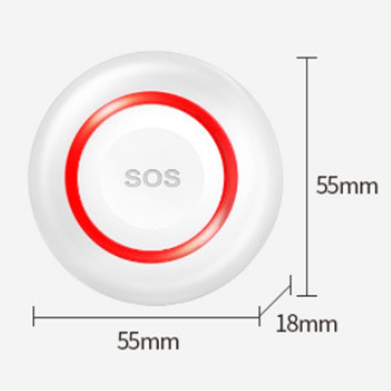Smart Elderly Home - A99E-Tuya – bouton d'urgence SOS intelligent