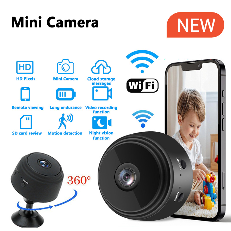 Security Ip Camera - 1080P HD Mini caméra WiFi bébé