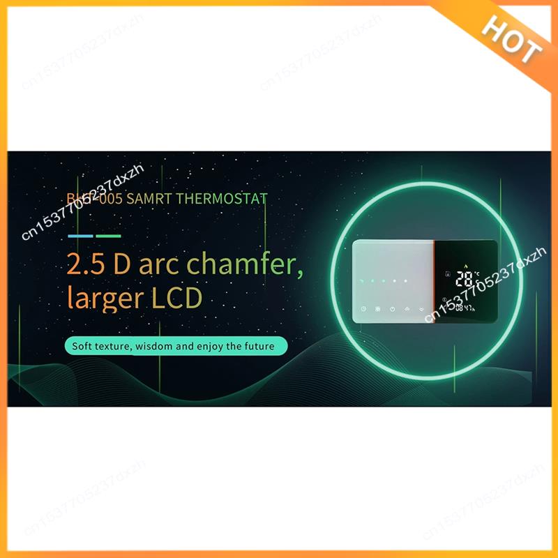 Smart Home Thermostat - Thermostat Wifi intelligent A43M pour chauffage