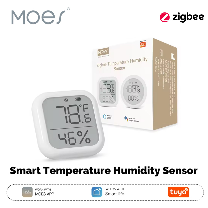 Smart Home Dashboard - Capteur de température et d'humidité intelligent