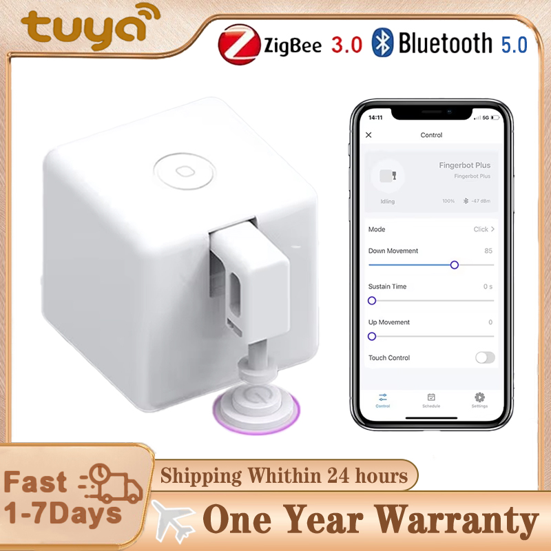 Smart Home Plus - Tuya Zigbee Bluetooth Fingerbot Plus Version