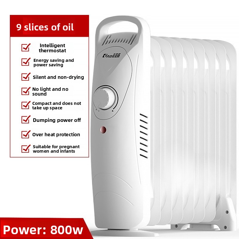 Smart Home Thermostat - Mini radiateur chauffant rempli d'huile pour