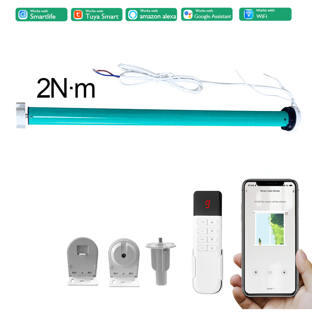 Smart Home Youtube - Moteur de store électrique filaire Tuya