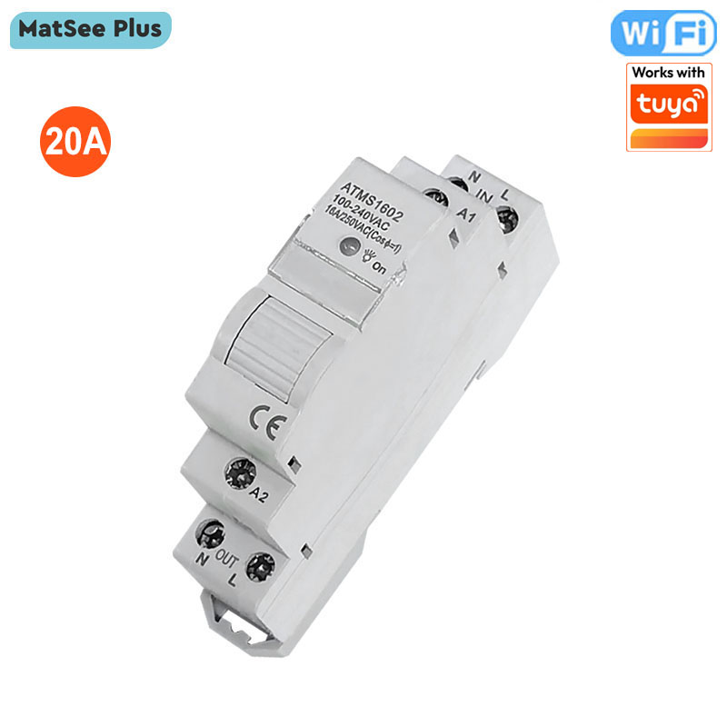 Smart Home Plus - Interrupteur relais WiFi Smart Life 20A