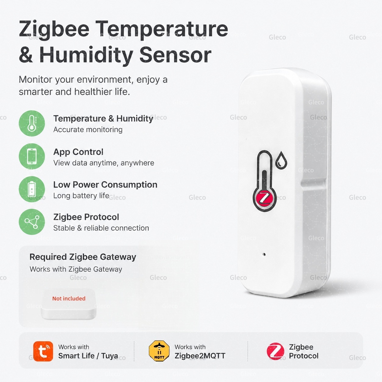 Smart Home Furniture - Tuya Zigbee 3.0 – capteur de