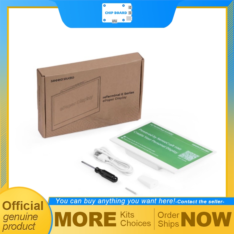 Smart Home Dashboard - Seeedstudio reTerminal E1002, écran couleur ePaper