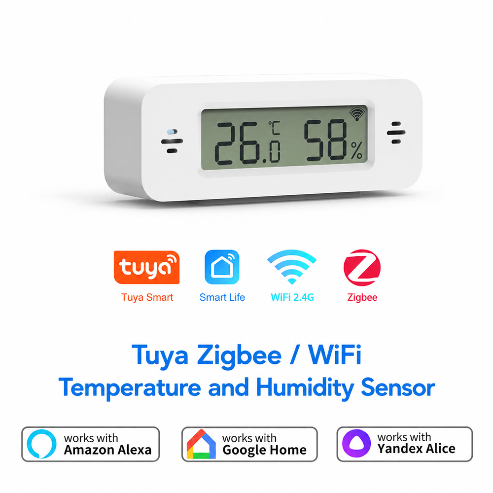 Smart Home Tablet - Tuya Zigbee WiFi Mini capteur de