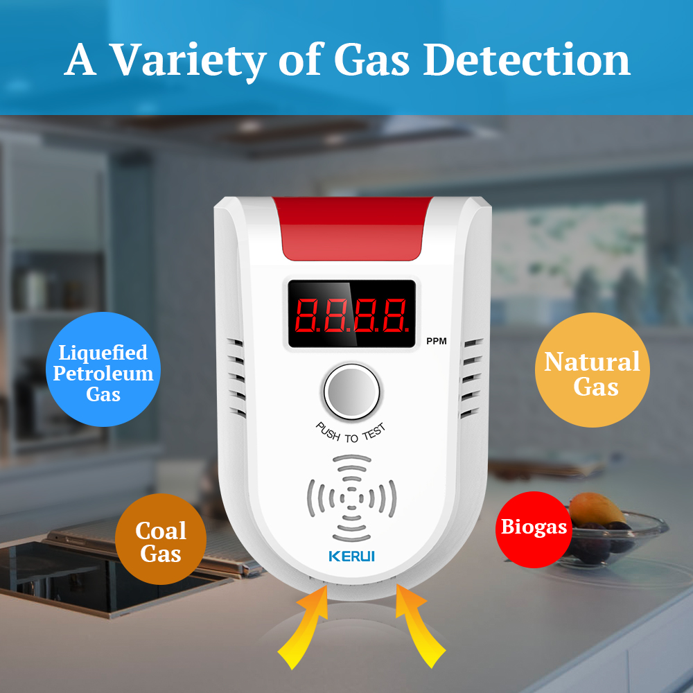 KERUI GD13 détecteur de gaz gp - Smart Home Security System avis et prix