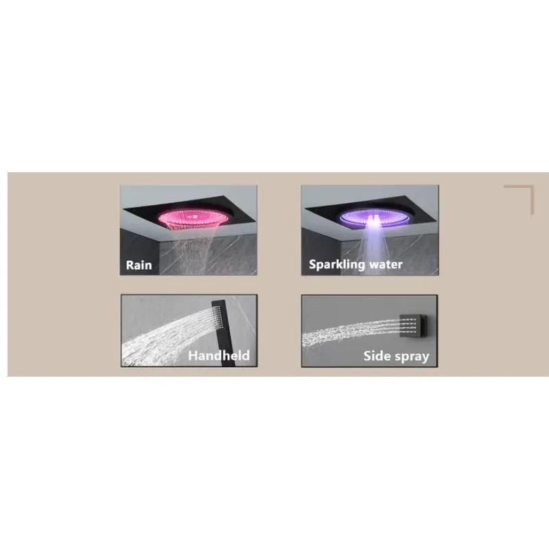Ensemble de douche LED intelli - Smart Home In Us avis et prix