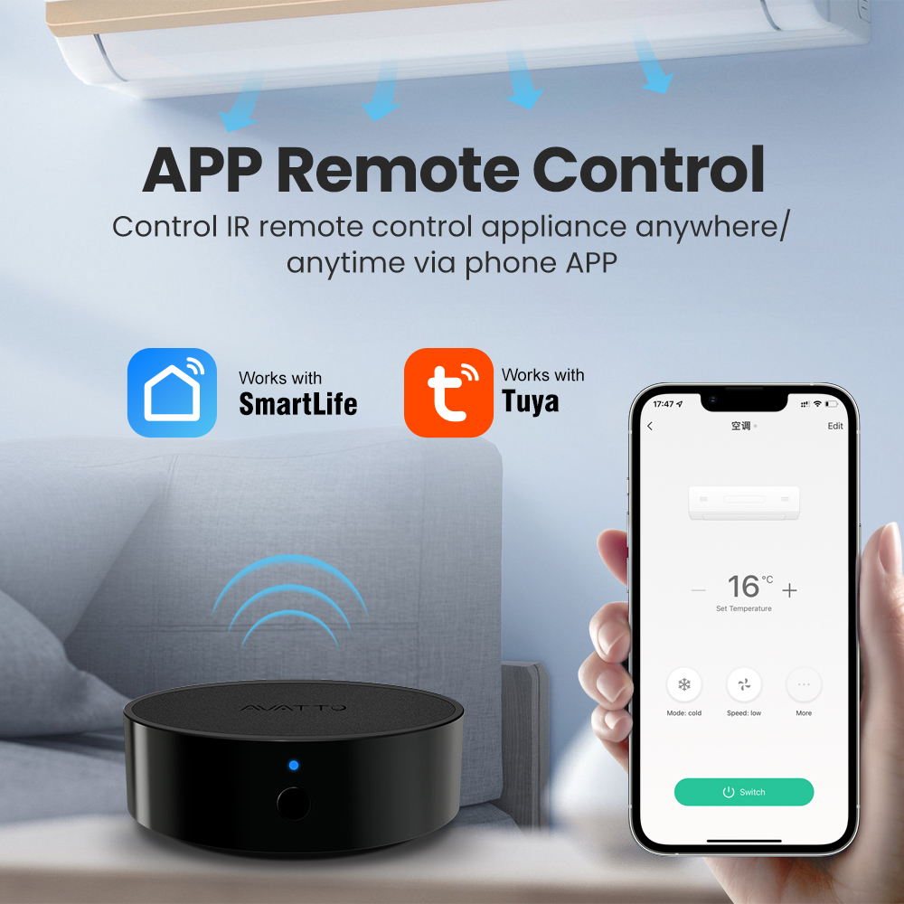 AVATTO Tuya WiFi IR télécomman - Smart Home Lg avis et prix