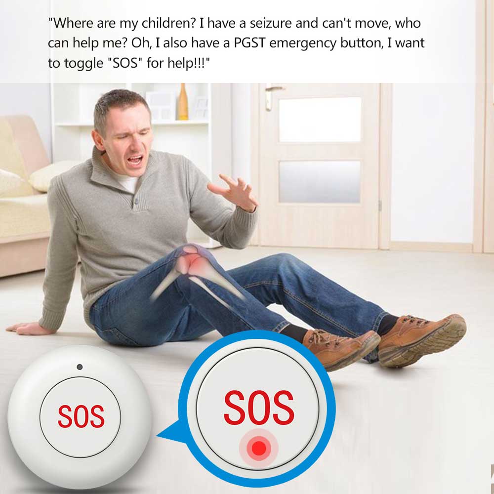 Bouton SOS sans fil, sonnette  - Smart Home Security System avis et prix