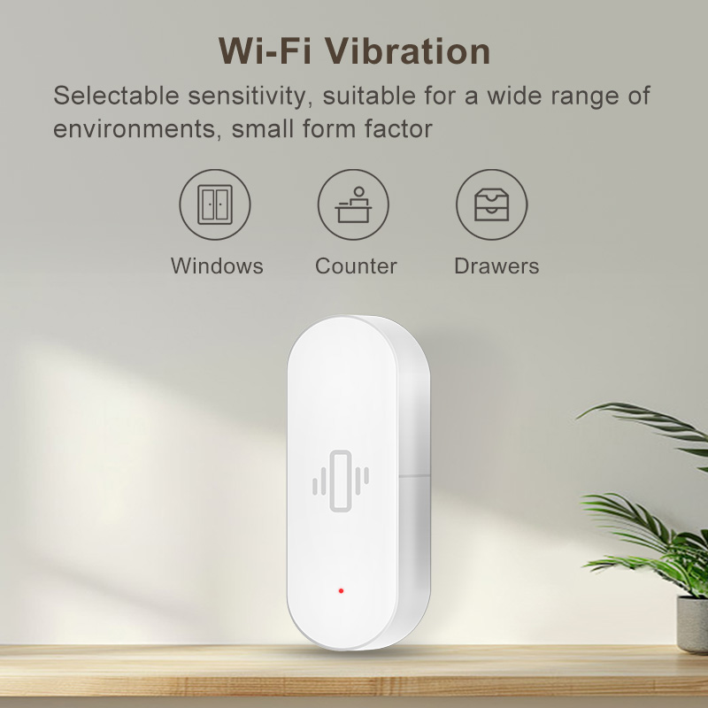 Capteur de vibration WiFi Tuya - Smart Home Google Assistant avis et prix