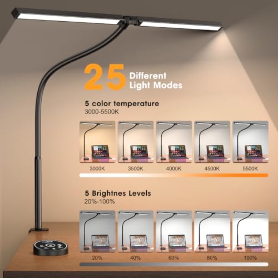 Lampe de bureau LED pour le bu - Smart Home Monitor avis et prix