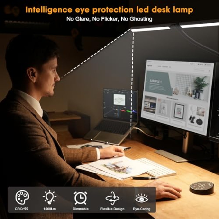 Lampe de bureau LED pour le bu - Smart Home Monitor avis et prix