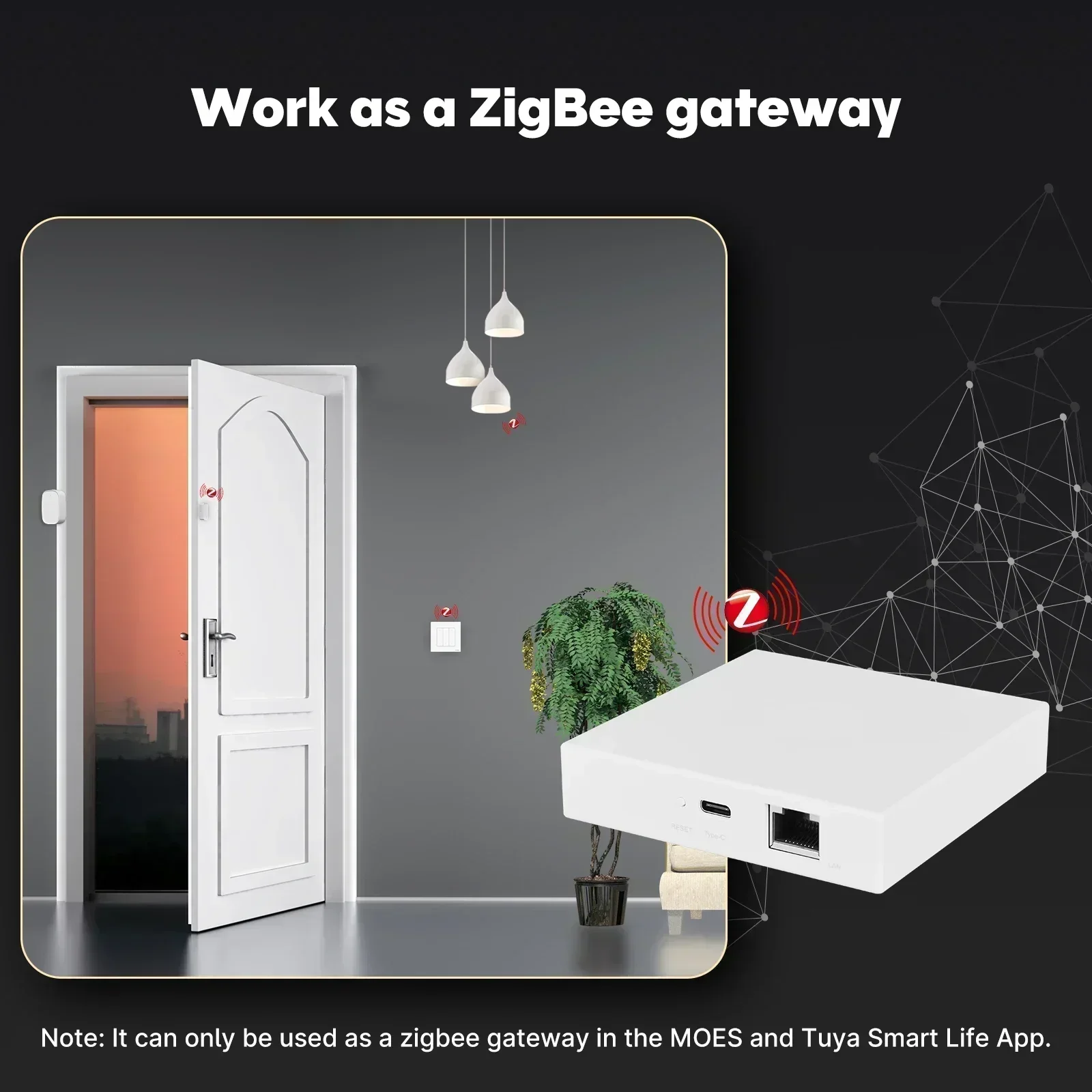 MOES Tuya Zigbee Matter fil pa - Smart Home Dashboard avis et prix