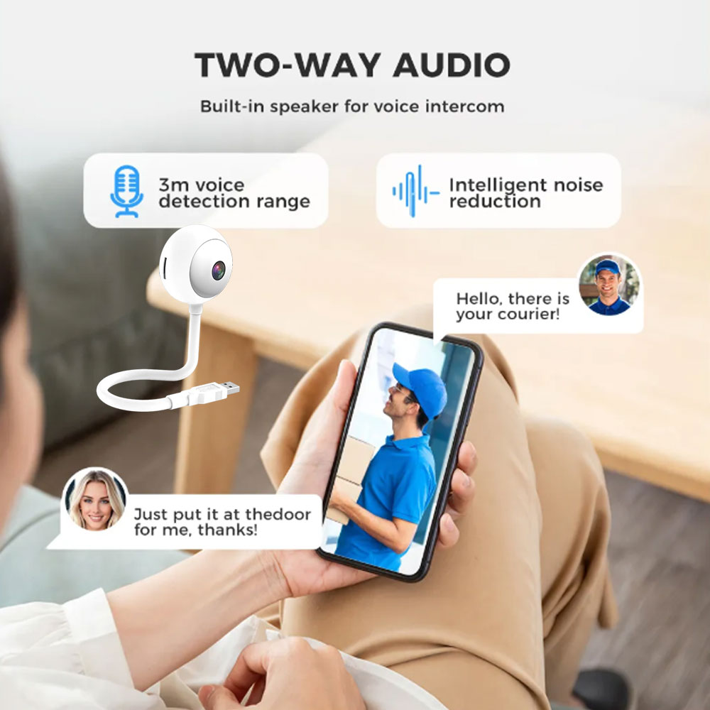 Mini caméra WiFi TUYA App, web - Smart Home Windows App avis et prix