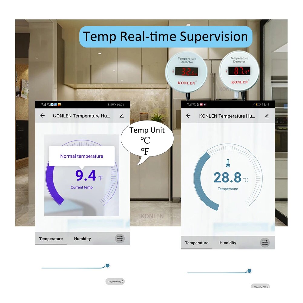 KONLEN-Capteur de température  - Smart Home Thermostat avis et prix