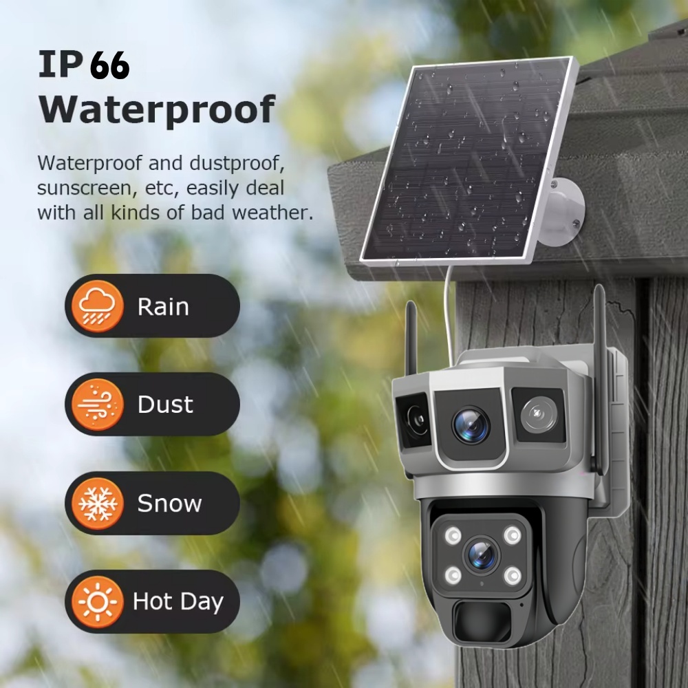 Caméra de surveillance solaire - Smart Home Dashboard avis et prix