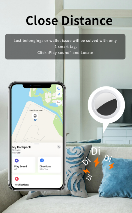 Traceur Bluetooth de sécurité  - Smart Home Dashboard avis et prix
