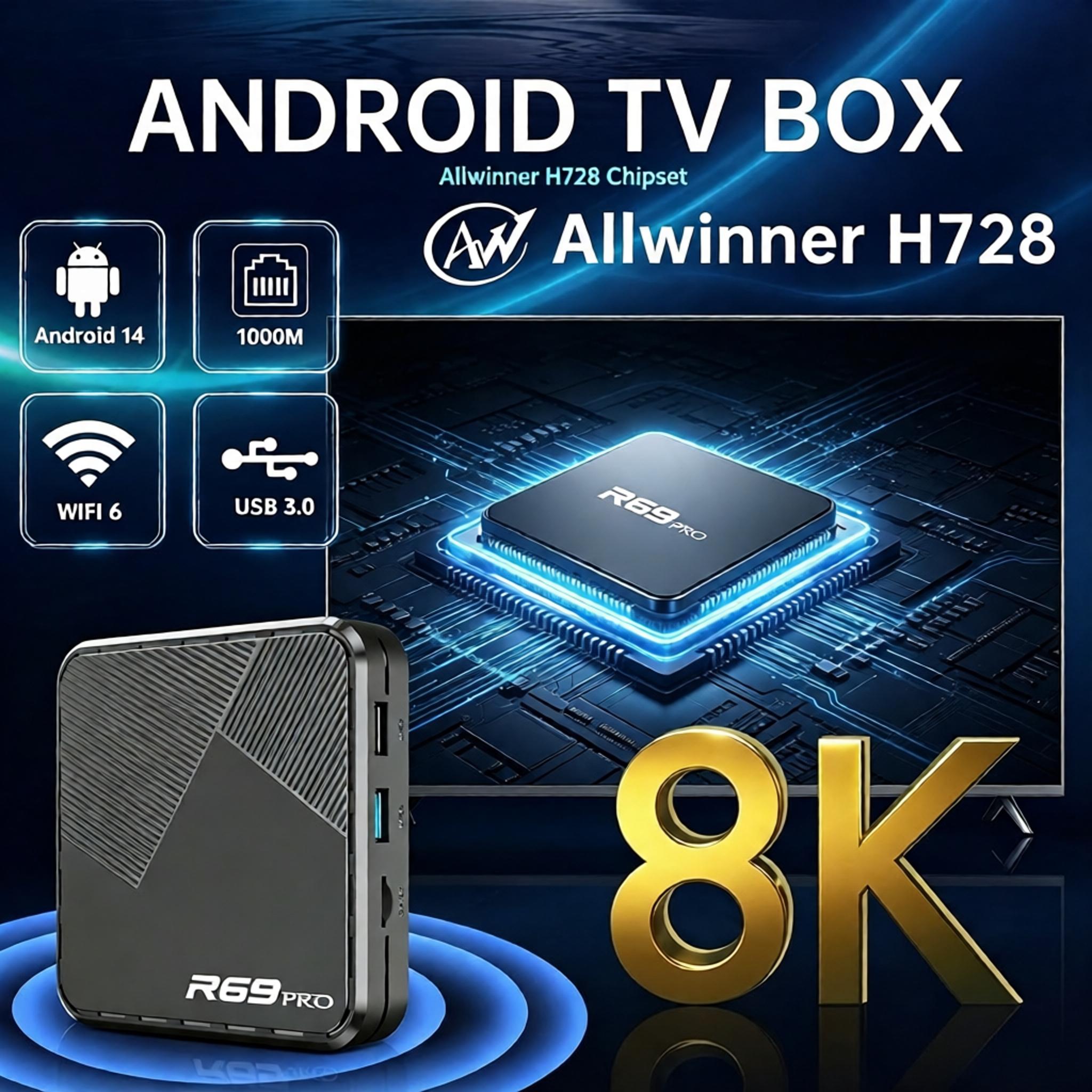 Boîtier TV intelligent R69 PRO - Smart Home Youtube avis et prix