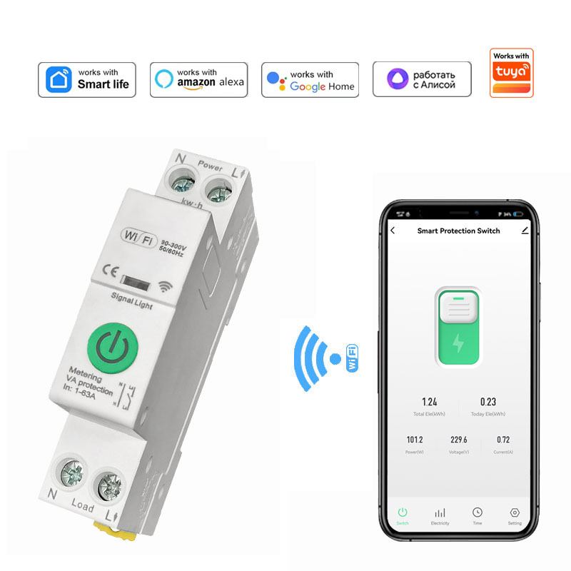 Disjoncteur intelligent Wi-Fi  - Smart Home Plus avis et prix