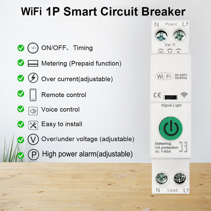 Disjoncteur intelligent Wi-Fi  - Smart Home Plus avis et prix