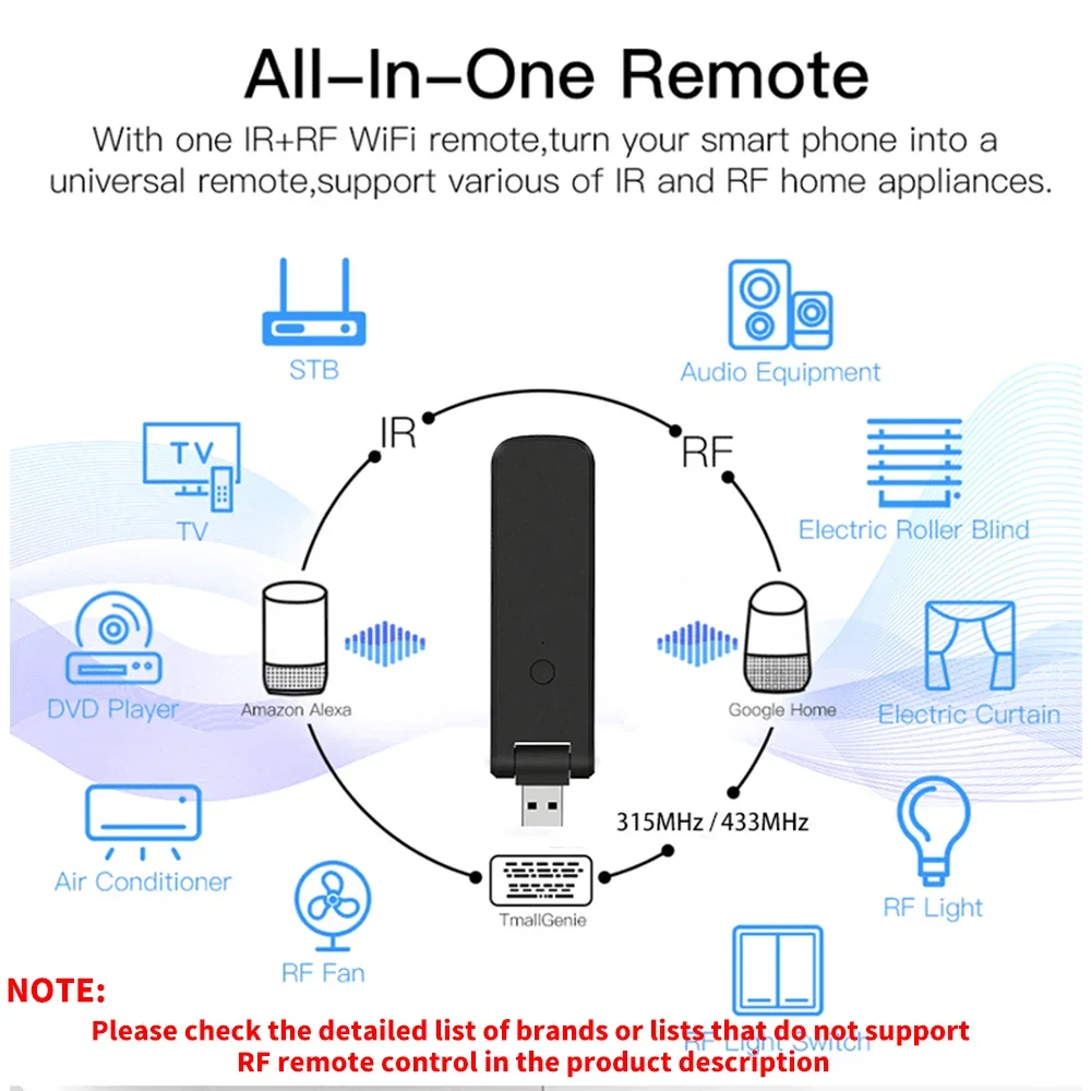 Tuya Smart RF IR télécommande  - Smart Home Lg avis et prix