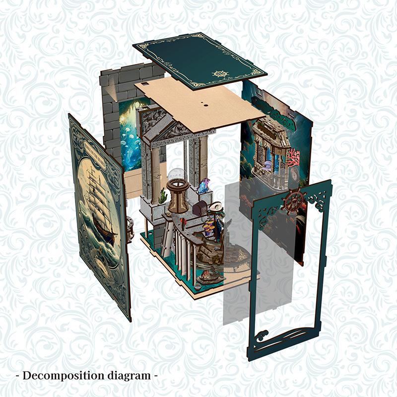 Puzzle 3D en bois à monter soi - Smart Home Furniture avis et prix