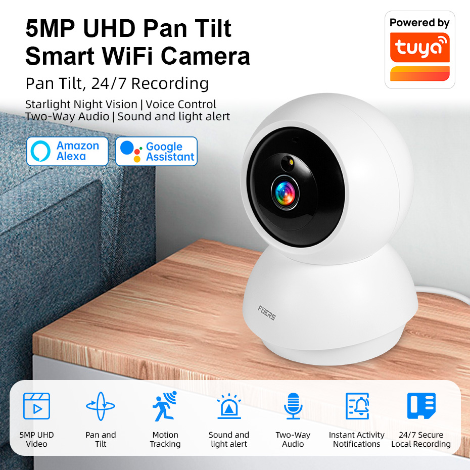 Caméra WiFi Fuers 5MP pour la  - Smart Home Windows App avis et prix