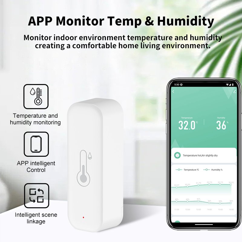Capteur de température et d'hu - Smart Home Tablet avis et prix
