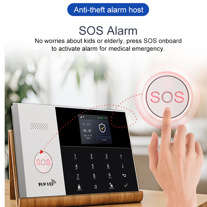 Kit de système d'alarme de séc - Smart Home Security System avis et prix