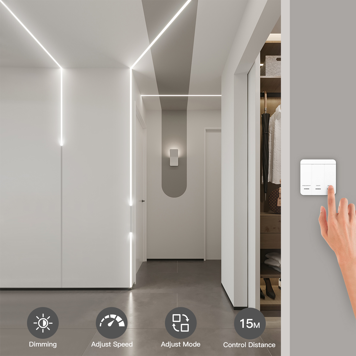 Bande lumineuse LED adressable - Smart Home Furniture avis et prix