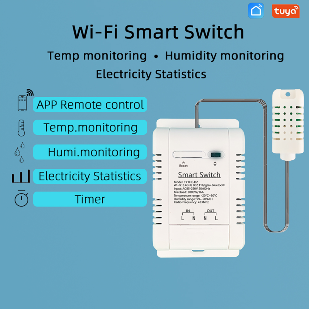 Commutateur WiFi TH-16 contrôl - Smart Home Thermostat avis et prix