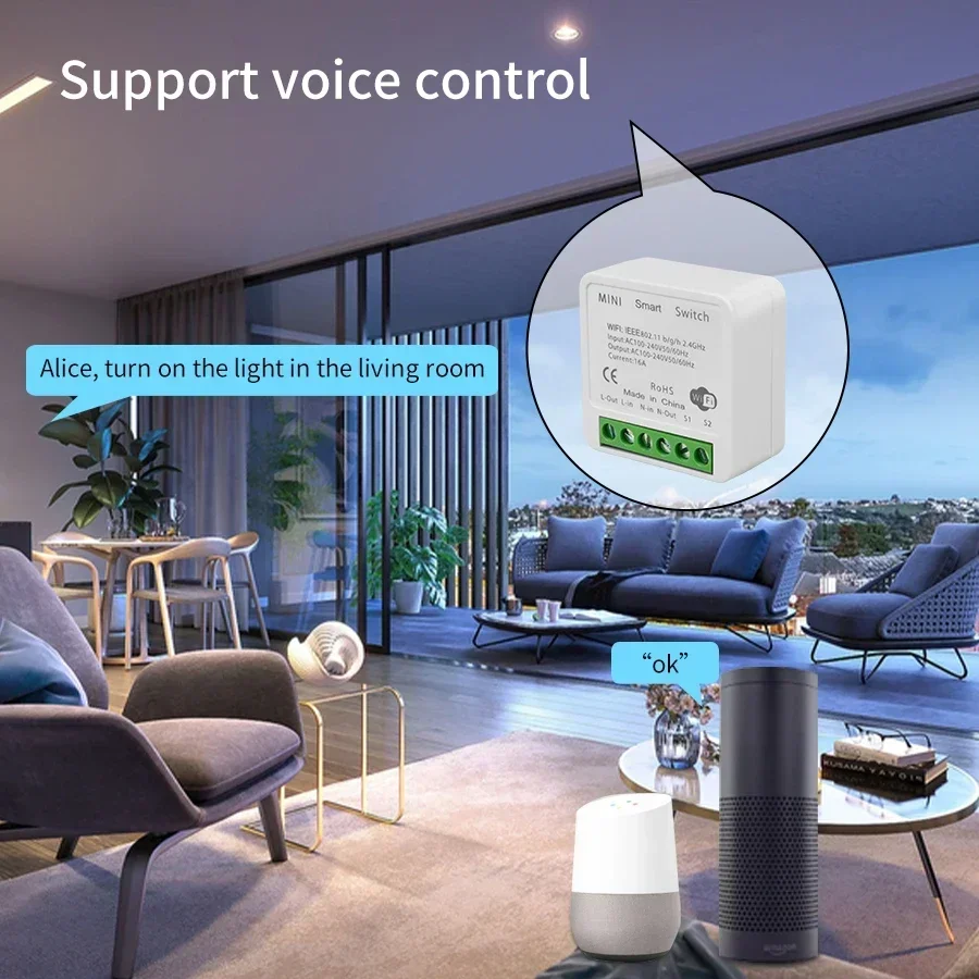 Module d'interrupteur intellig - Smart Home Google Assistant avis et prix