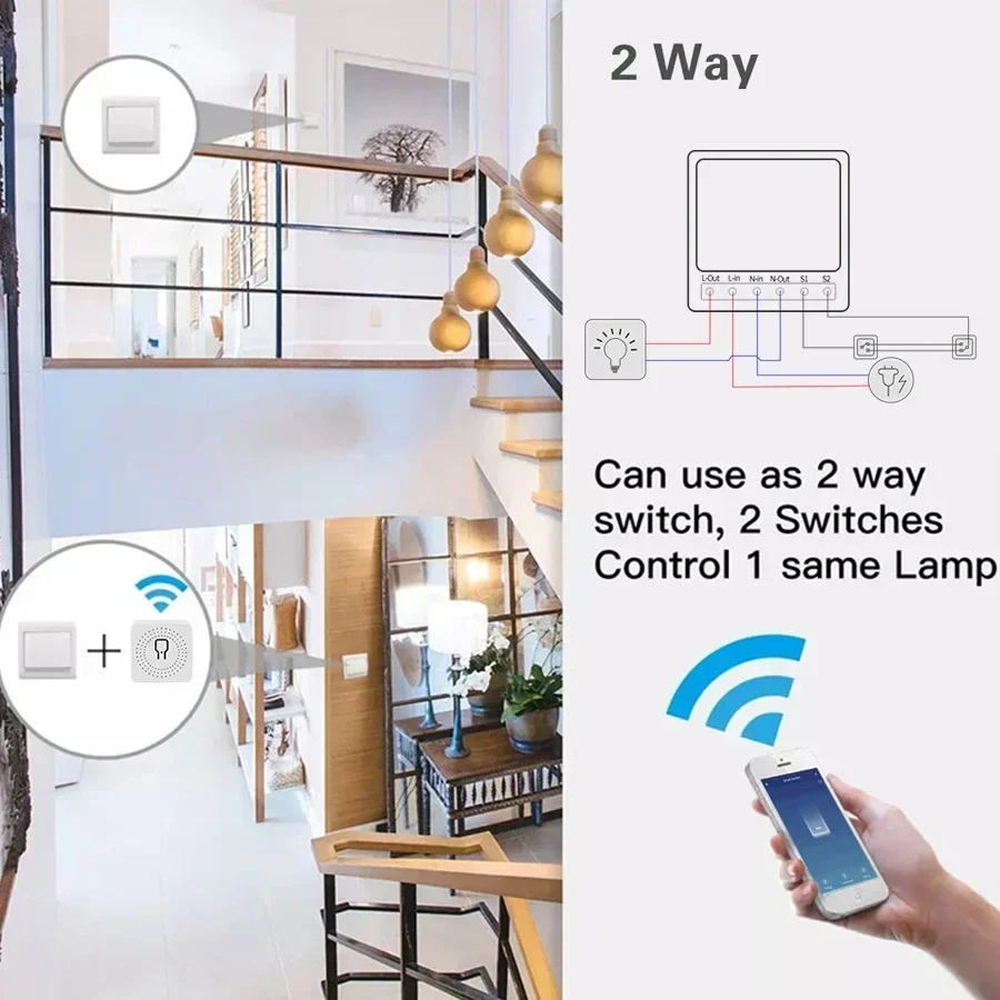 Module d'interrupteur intellig - Smart Home Google Assistant avis et prix