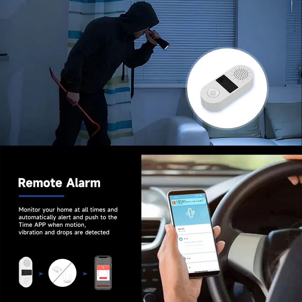 Capteur de vibrations WiFi Tuy - Smart Home Google Assistant avis et prix