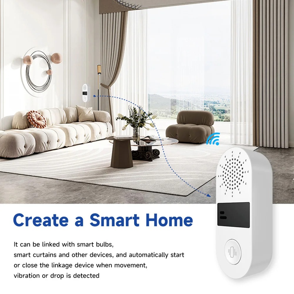 Capteur de vibrations WiFi Tuy - Smart Home Google Assistant avis et prix
