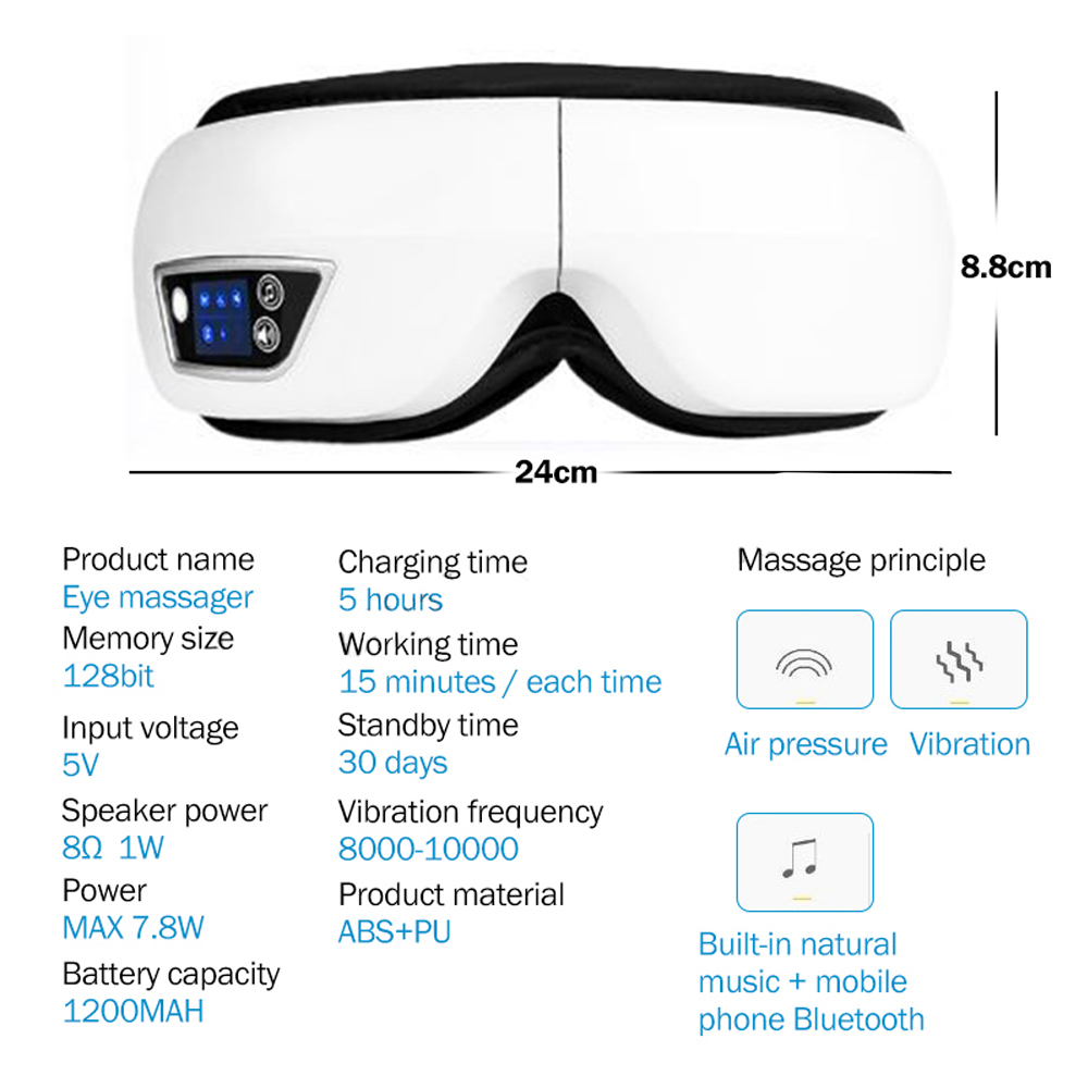 Masseur oculaire à vibrations  - Smart Home Devices avis et prix