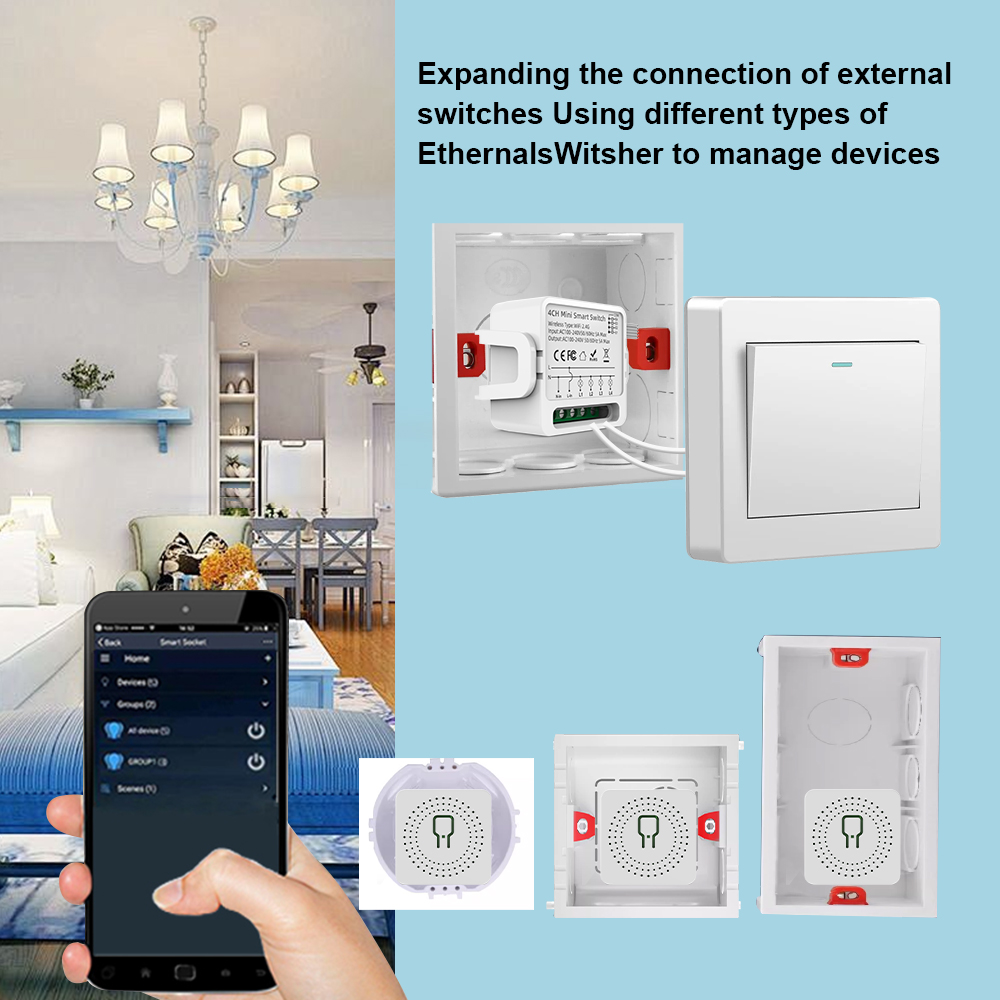 Interrupteur intelligent Tuya  - Smart Home Google Assistant avis et prix